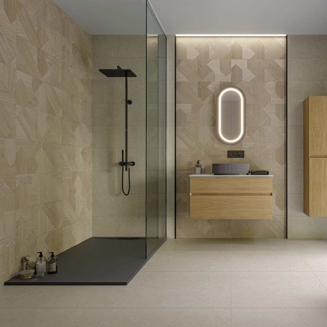 Cifre Ceramica Valkiria Oak Roblox Wandtegel 30x75cm